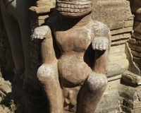 Complesso archeologico vicino Ananda Temple in Bagan Foto n. 7029