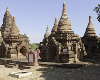 Complesso archeologico vicino Ananda Temple in Bagan Foto n. 7041