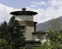 Torre d’avvistamento Ta Dzong e del Trongsa Dzong a Trongsa Foto N.6712