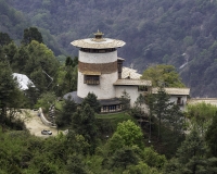 Torre d’avvistamento Ta Dzong e del Trongsa Dzong a Trongsa Foto N.6720