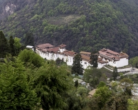 Torre d’avvistamento Ta Dzong e del Trongsa Dzong a Trongsa Foto N.6724