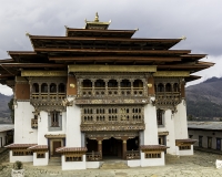 The Gangteng Monastery ] ( 6780- 6799) generally known as Gangtey Gonpa or Gangtey Monastery Foto N. POA6799