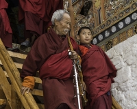 Punakha Dzong, monaco Foto n. POA6818