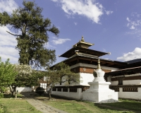 Kyichu Lhakang tempio in Paro Foto N. poa7032