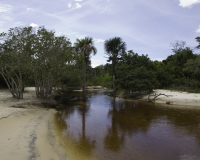 Guado multicolore nel  parco dei  Lençois Maranhenses prima di arrivare nella zona della Lagoa Bonita Foto n. 8370