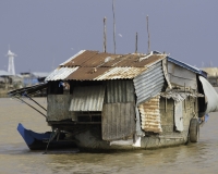 Villaggio flottante di Chong  Kneas sul Lago Tonle Sap Cambogia / Foto n. 0025