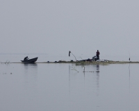 Pescatori sul Lago Tchad Foto n. 7407