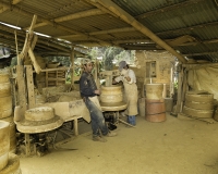 Laboratori di vasai in Ràquira Foto POA2391