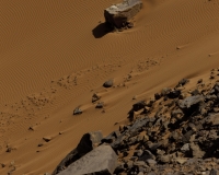 Wadi Hamra nel Gilf Kebir Foto n. AOK n.0601