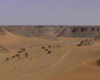 Wadi Hamra nel Gilf Kebir Foto n. AOK n.0603