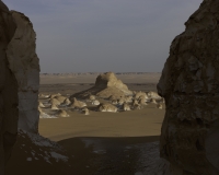 Formazioni calcaree nel deserto Bianco vicino Al Farafra Foto n. AOK0880