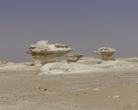 Formazioni calcaree nel White Desert National Park Foto n. AOK0937