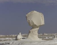 Il Fungo Formazioni calcaree nel White Desert National Park Foto n. AOK 0989