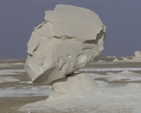 Formazioni calcaree nel White Desert National Park Foto n. AOK 0997