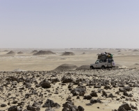 Deserto nero vicino Bahariya Foto n. AOK 9825