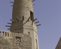 la torre in Al-Qasr città medievale ottomana Foto n. AOK9979