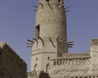 La torre in Al-Qasr città medievale ottomana Foto n. AOK9981