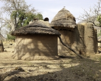 Altopiano del Tongo. Etnia Talensi, Abitazione fortificata, Togo Foto n. 5371