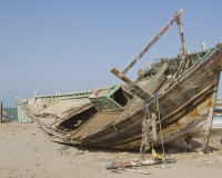 Barche di pescatori al porto di Al Hodeidah Yemen / Foto n. 0079