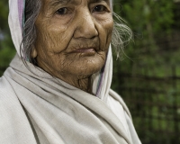 Anziana in Assam India Foto N. POA6292