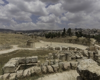 Piazza Ovale Jerash Foto N. Y3A7289