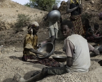 Ricerca oro lungo la strada per Lodwar Foto n. AOK6045