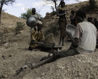 Ricerca oro lungo la strada per Lodwar Foto n. AOK6048