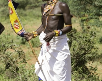 Mercato Samburu  prima di Lodugokwe sulla strada per Mararal Foto n. POA0231