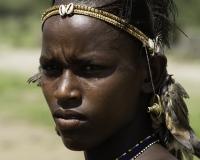 Ragazzi etnia Samburu vicino Wamba Foto n. POA0083