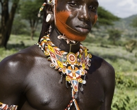 Ragazzi etnia Samburu vicino Wamba Foto n. POA0107