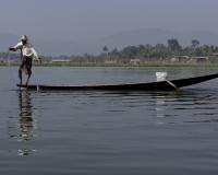 Pescatore sul Lago Inle  Foto n. AOK8595