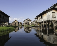 Pauk Pa villaggio su Palafitte sul Lago Inle Foto n. AOK8758