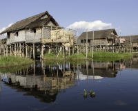 Pauk Pa villaggio su Palafitte sul Lago Inle Foto n. AOK8780