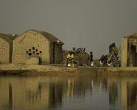 Villaggio lungo il Fiume Niger da Konna a Timbuctù / Foto n. 0198