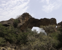 Arco di roccia di Kamadjan vicino Siby Mali Foto n. 9347