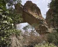 Arco di roccia di Kamadjan vicino Siby Mali Foto n. 9363