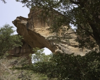 Arco di roccia di Kamadjan vicino Siby Mali Foto n. 9372