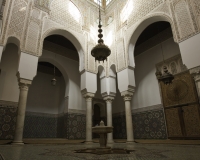 Interno del Mausoleo di Moulay Ismail a Meknes  Foto n. 6244