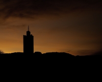 Tramonto al villaggio berbero di Tazouta Foto n. 6259