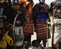 Matrimonio nel Villaggio Neputi  vicino il Lago Turkana Foto n. AOK6115