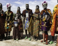 Matrimonio nel Villaggio Neputi  vicino il Lago Turkana Foto n. AOK6125