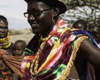 Matrimonio nel Villaggio Neputi  vicino il Lago Turkana Foto n. AOK6127