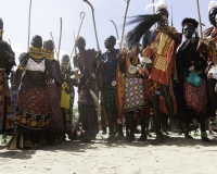 Matrimonio nel villaggio di Neputi vicino Lago Turkana Foto n. AOK6147