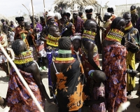 Matrimonio nel Villaggio Neputi  vicino il Lago Turkana Foto n. AOK6154