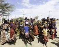 Matrimonio nel villaggio di Neputi vicino Lago Turkana Foto n. AOK6173