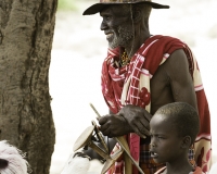 Matrimonio nel Villaggio Neputi  vicino il Lago Turkana Foto n. POA0862