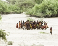 Matrimonio nel Villaggio Neputi  vicino il Lago Turkana Foto n. POA0865