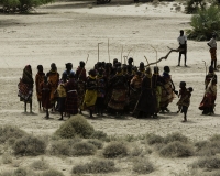 Matrimonio nel Villaggio Neputi  vicino il Lago Turkana Foto n. POA0869