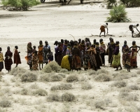 Matrimonio nel villaggio di Neputi vicino Lago Turkana Foto n. POA 0870