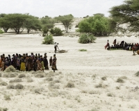 Matrimonio nel villaggio di Neputi vicino Lago Turkana Foto n. POA 0871